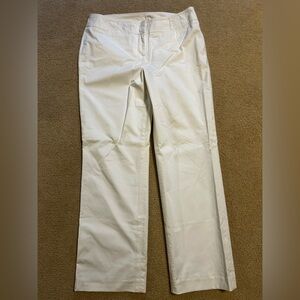 LOFT Women's White Dress Pants (fully lined!)